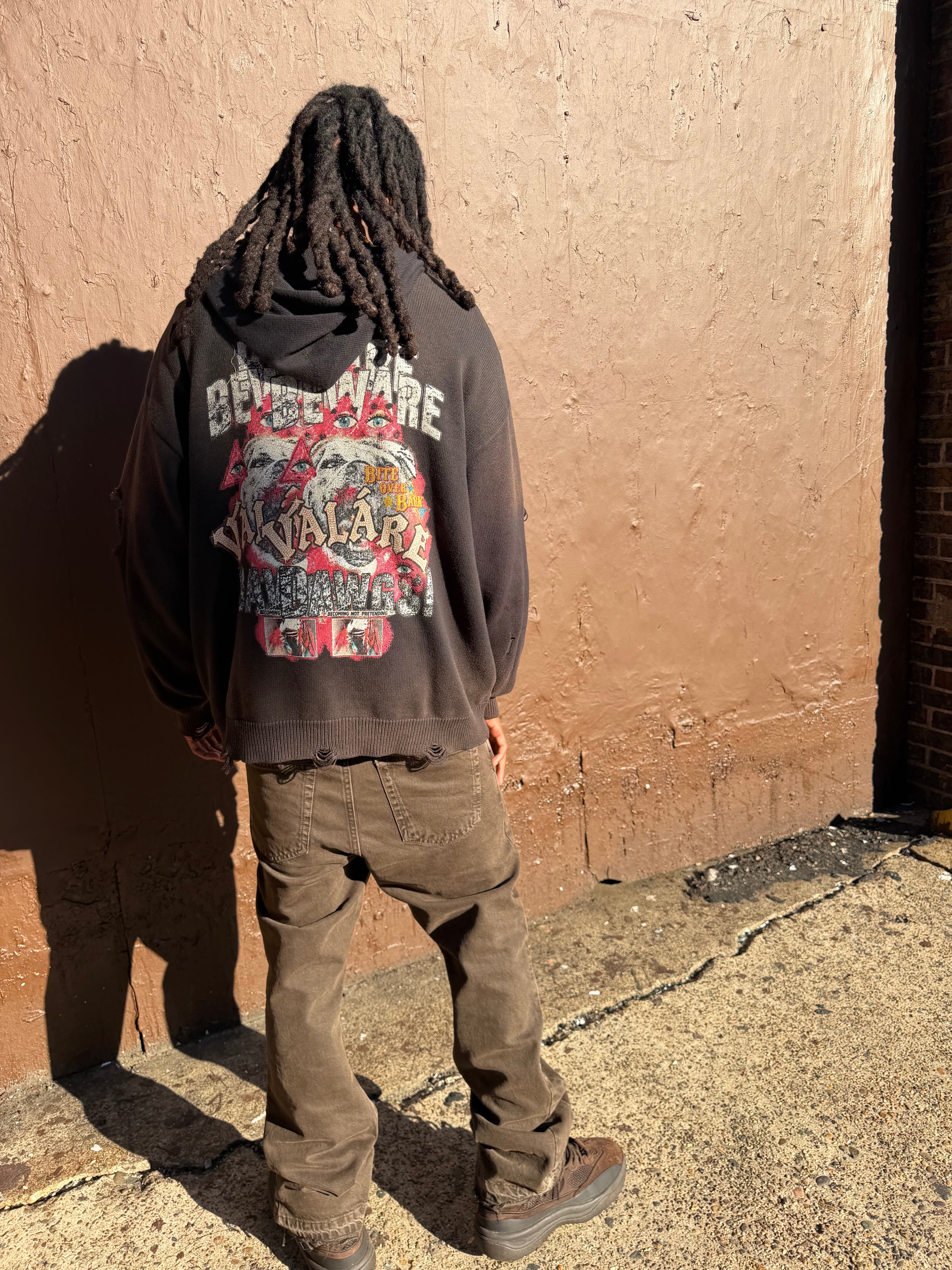 Bite over Bark Zip up