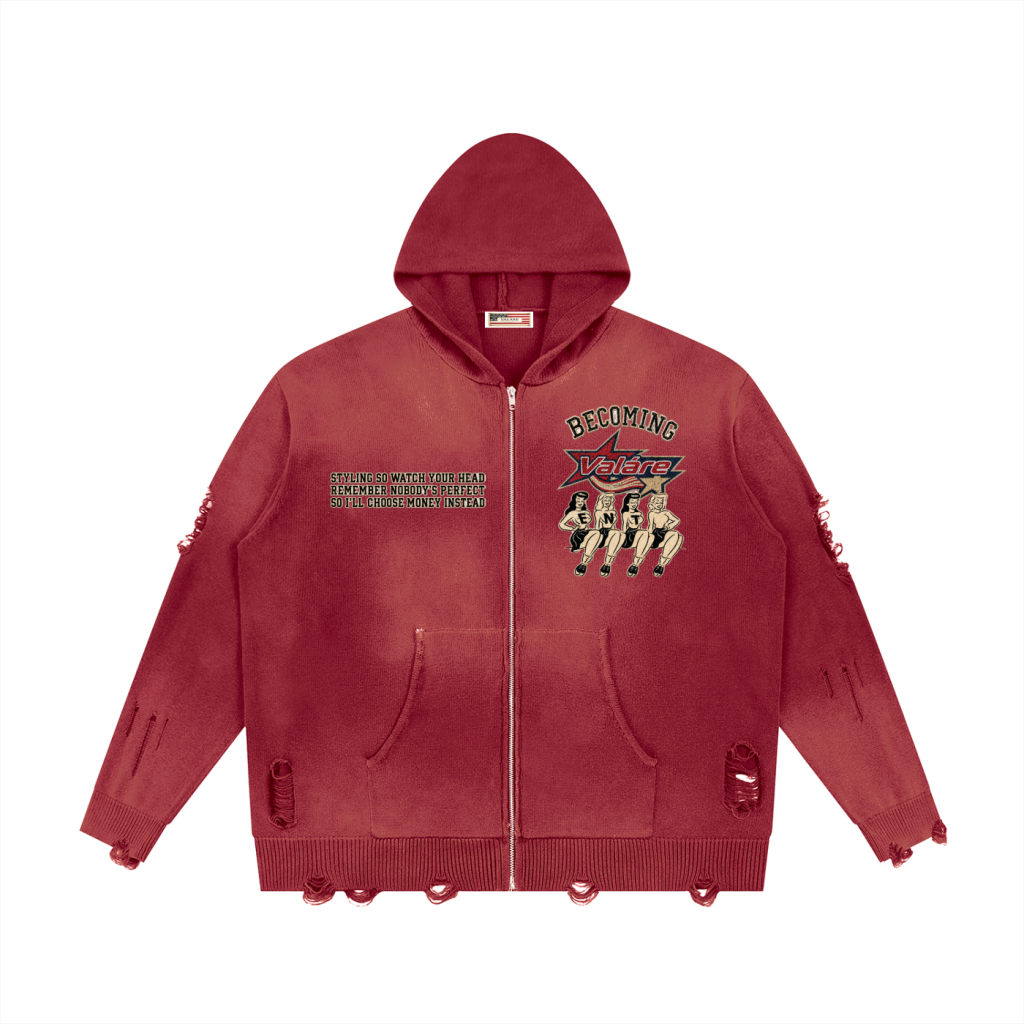 Bite over Bark Zip up