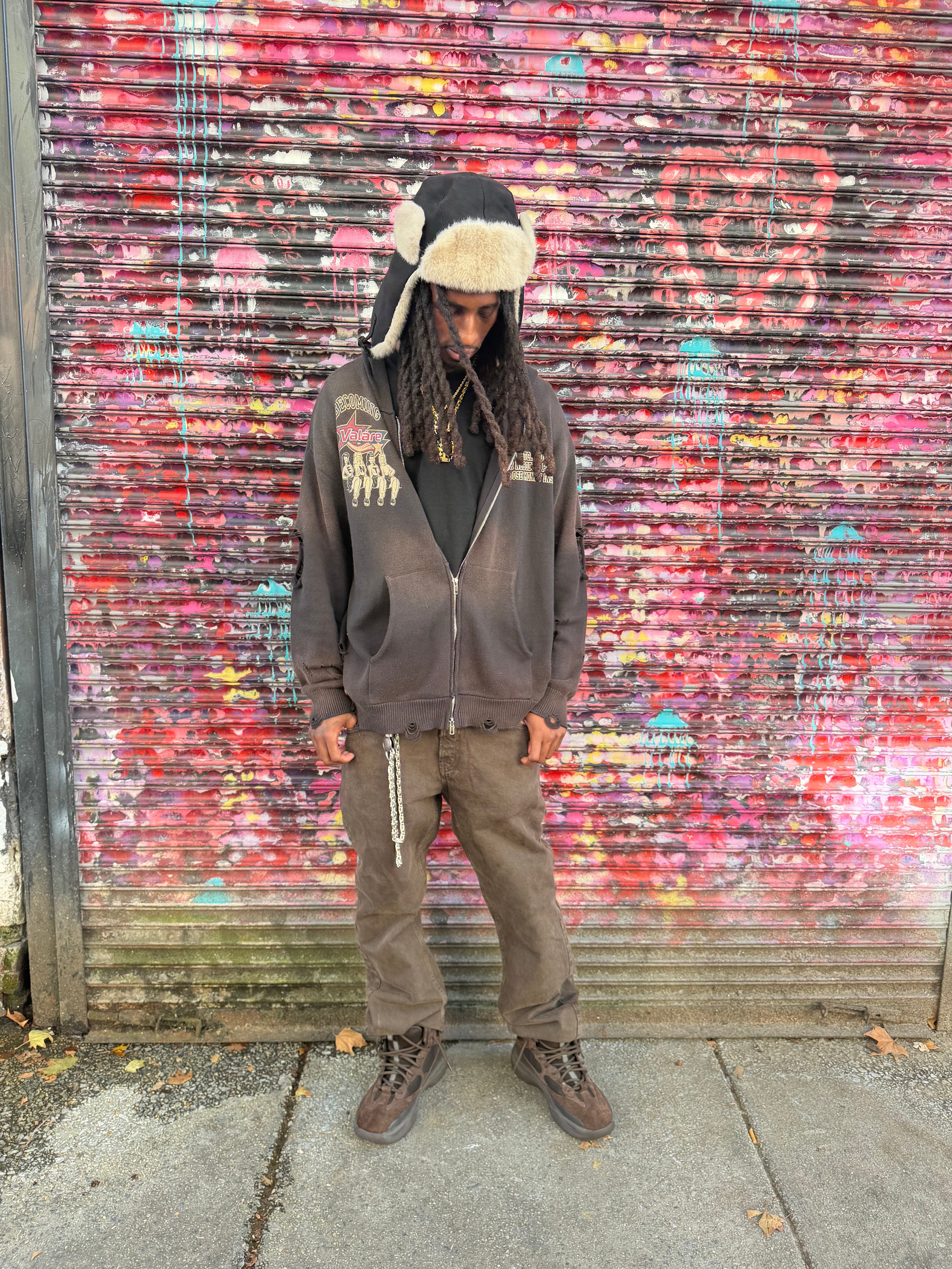 Bite over Bark Zip up
