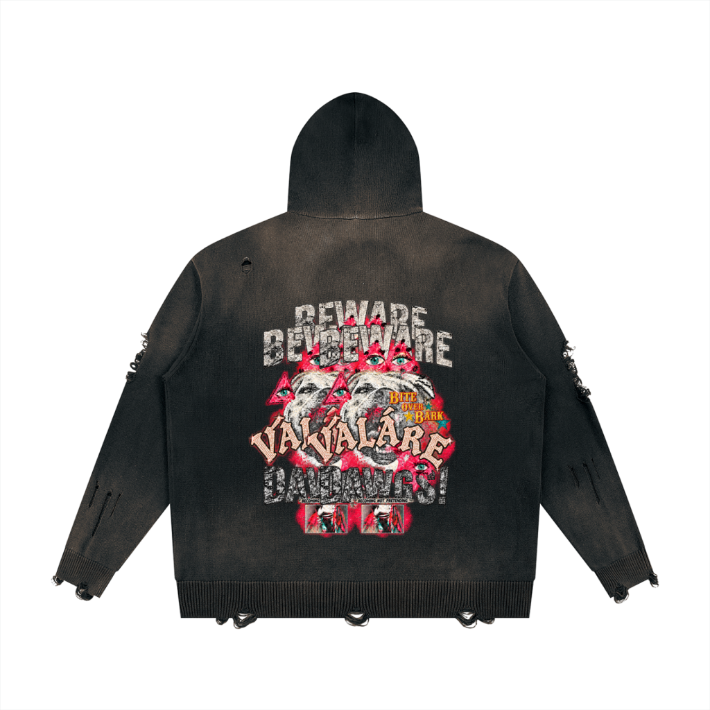 Bite over Bark Zip up